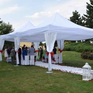 Namioty ślubne do ceremonii 5x10